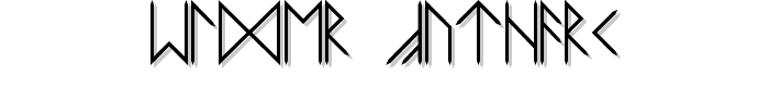 Elder Futhark font